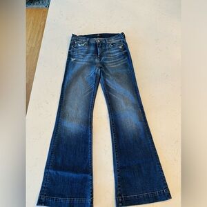 7 For All Mankind Tailorless Dojo. Size 28